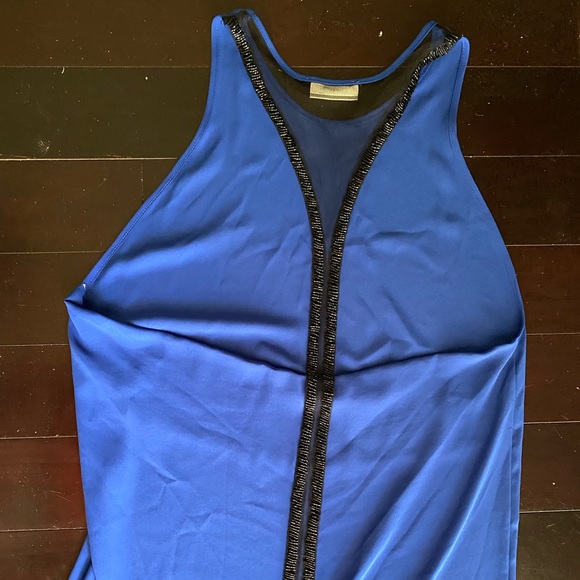 royal blue dressy top